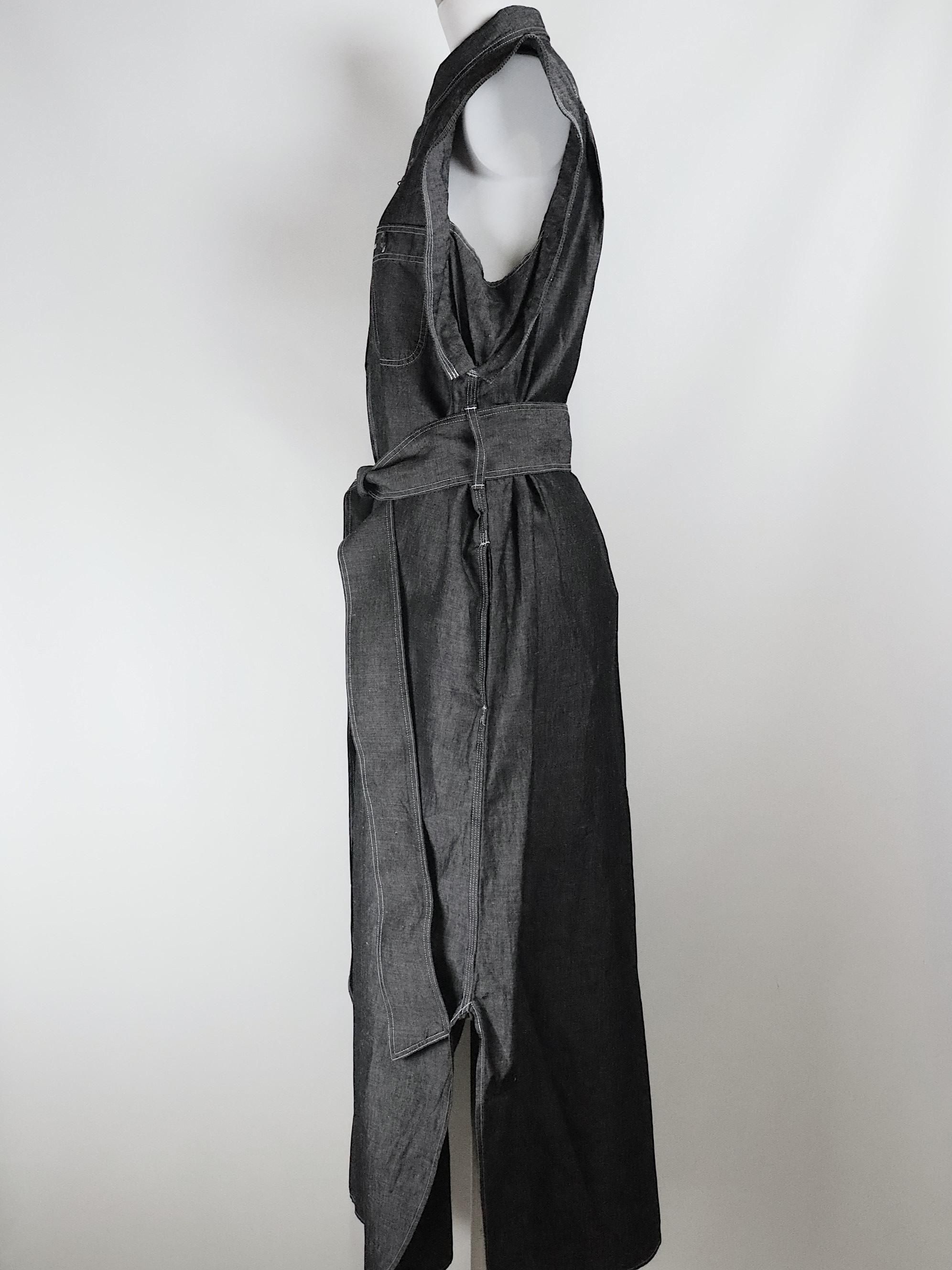 【お値下げ】HYKE⭐︎シャンブレーワンピース HYKE＞SHEER シャンブレー ワンピース