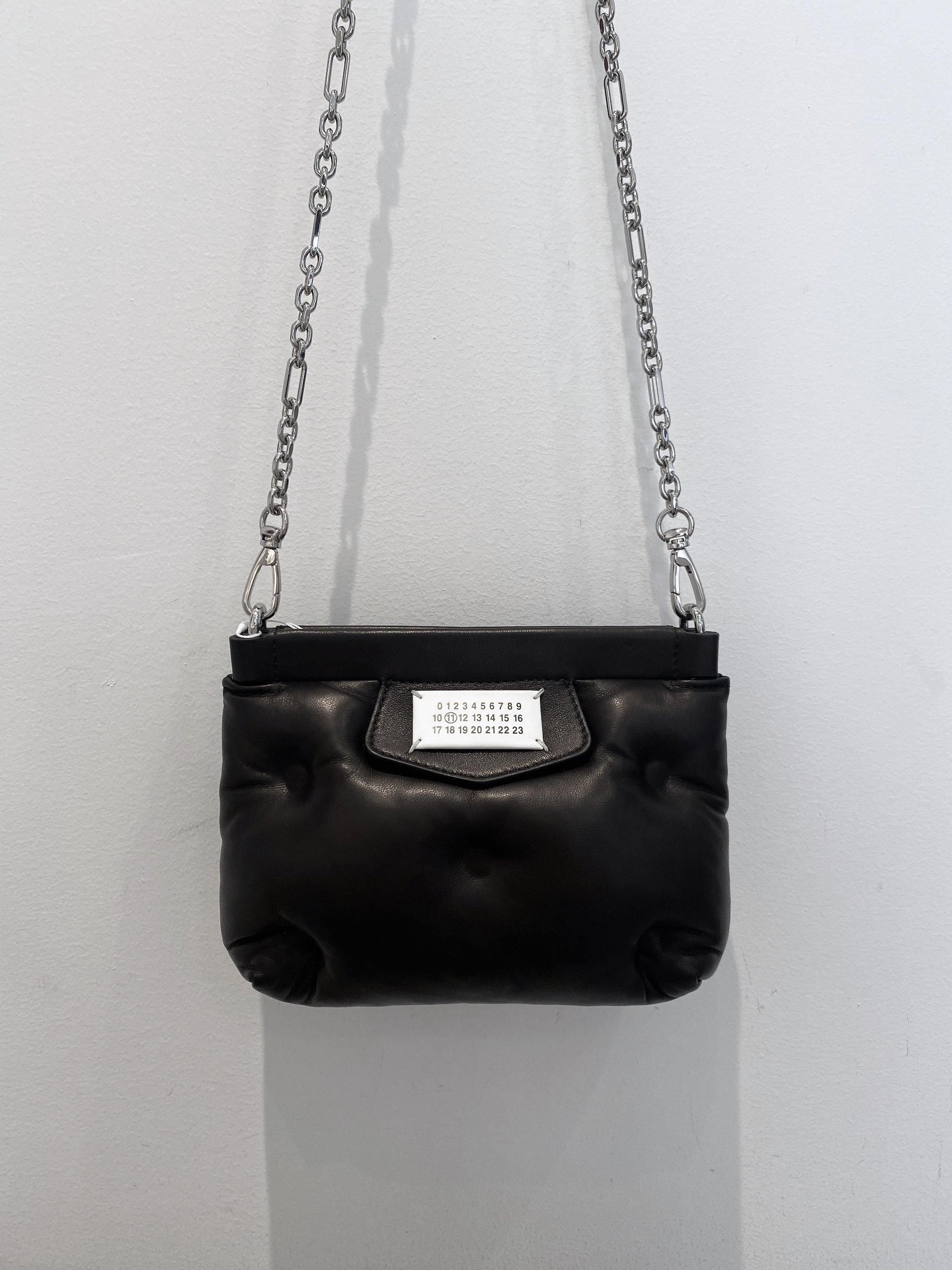 Martin Margiela6コーデュロイ サコッシュ 00AWダークグレー サコッシュ ショルダー カモフラ レザー | DOES ダズ 迷彩 国産