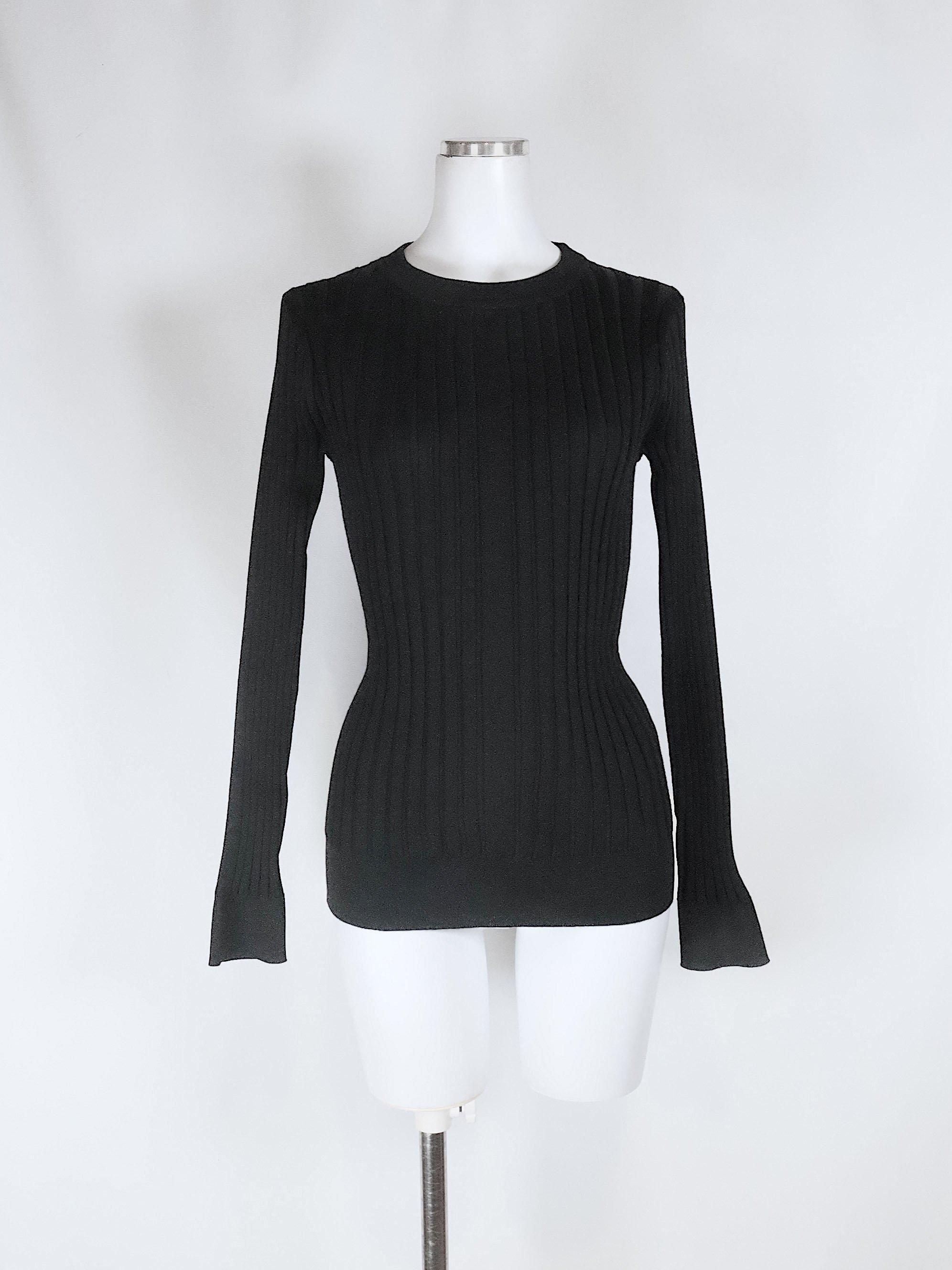 ハイク HYKE RIBBED SLEEVES リブスリーブニット HYKE(ハイク)通販-six Online Shop