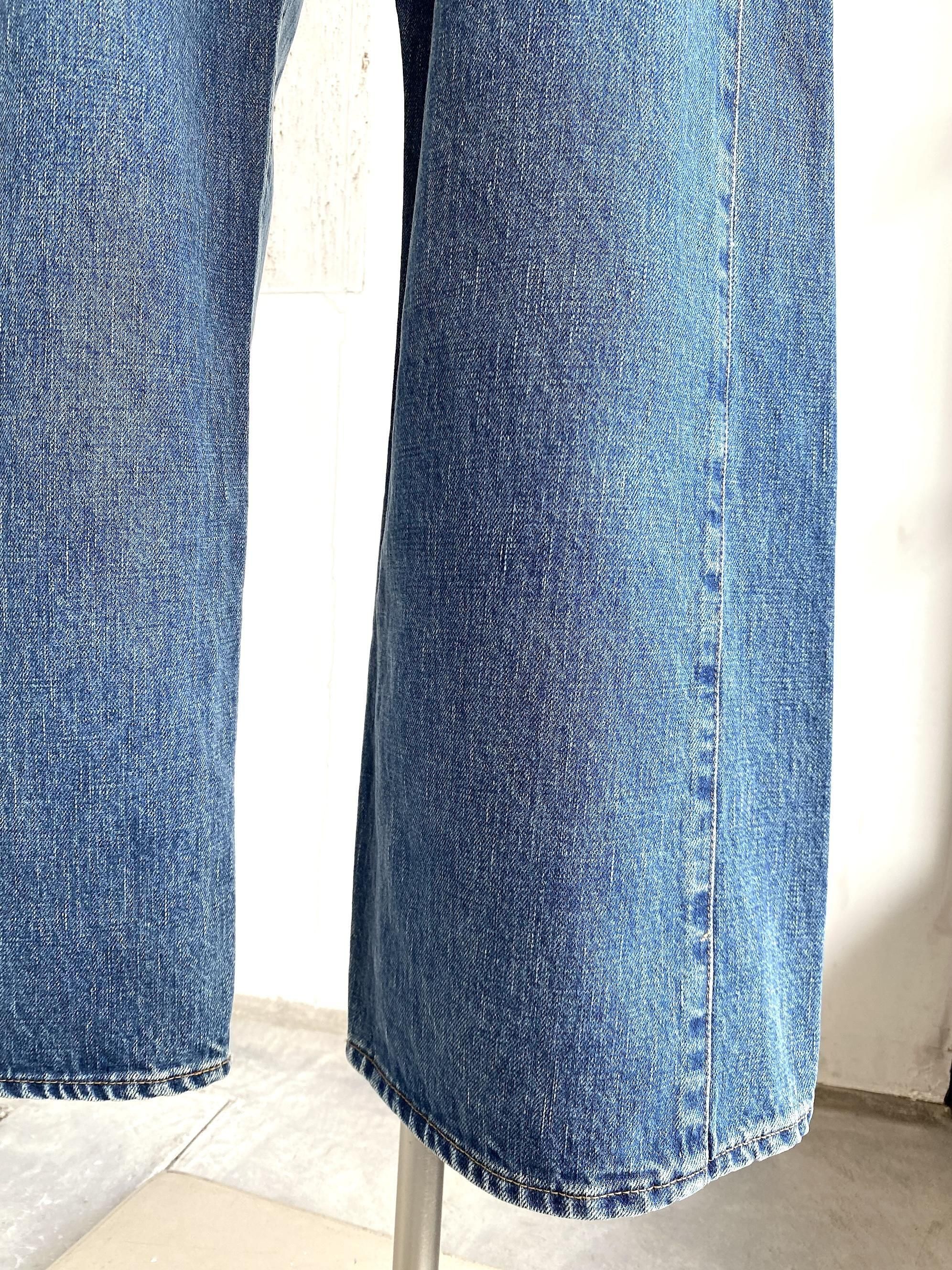今季完売HYKE BARREL LEG JEANS バレルレッグデニム 今季完売HYKE BARREL LEG JEANS バレルレッグデニム DENIM