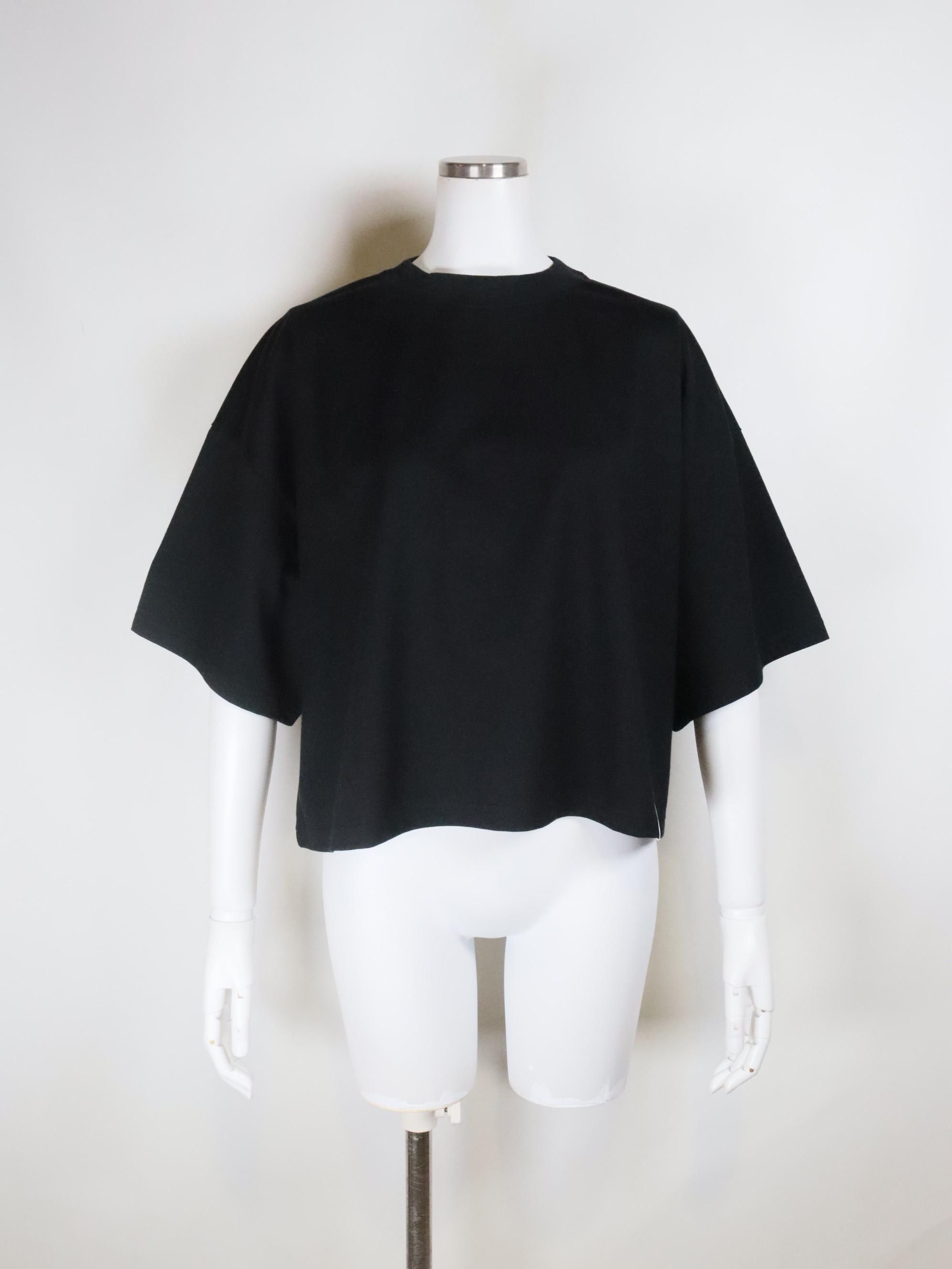 HYKE トレーナー Sサイズ 黒 100%コットン HYKE(ハイク)通販-six Online Shop