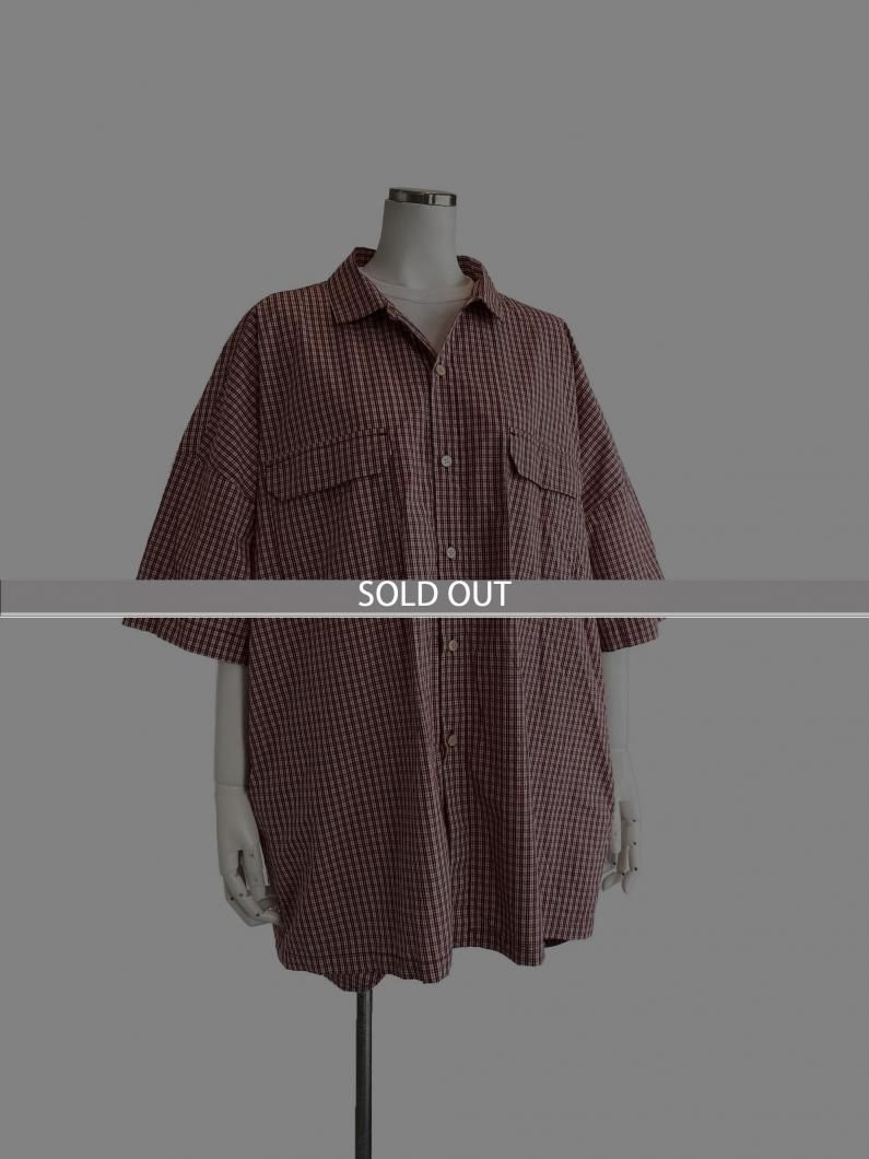 <img class='new_mark_img1' src='https://img.shop-pro.jp/img/new/icons47.gif' style='border:none;display:inline;margin:0px;padding:0px;width:auto;' />206 OPEN SHIRTS MINI RED