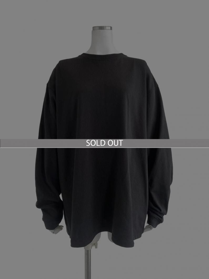 <img class='new_mark_img1' src='https://img.shop-pro.jp/img/new/icons47.gif' style='border:none;display:inline;margin:0px;padding:0px;width:auto;' />SIDE SHIFT LONG T(BLACK)