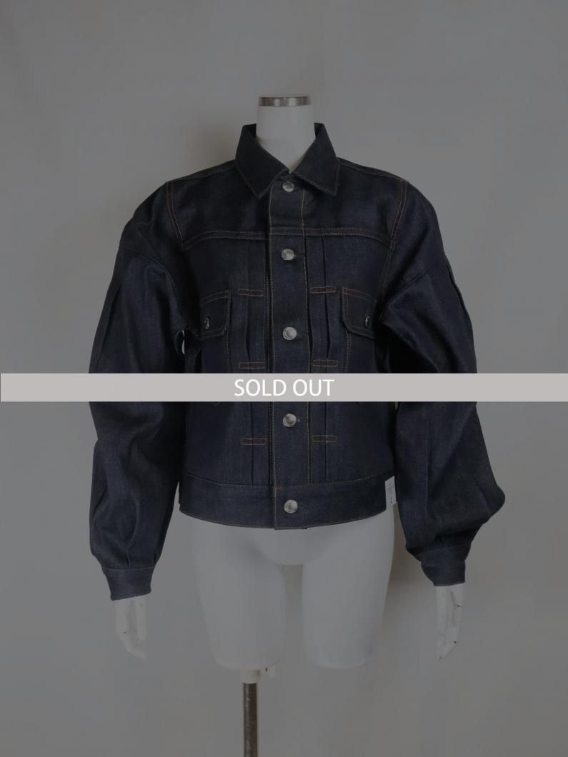<img class='new_mark_img1' src='https://img.shop-pro.jp/img/new/icons47.gif' style='border:none;display:inline;margin:0px;padding:0px;width:auto;' />BALOON SLEEVE DENIM JACKET/TYPE 2 REGULAR FIT