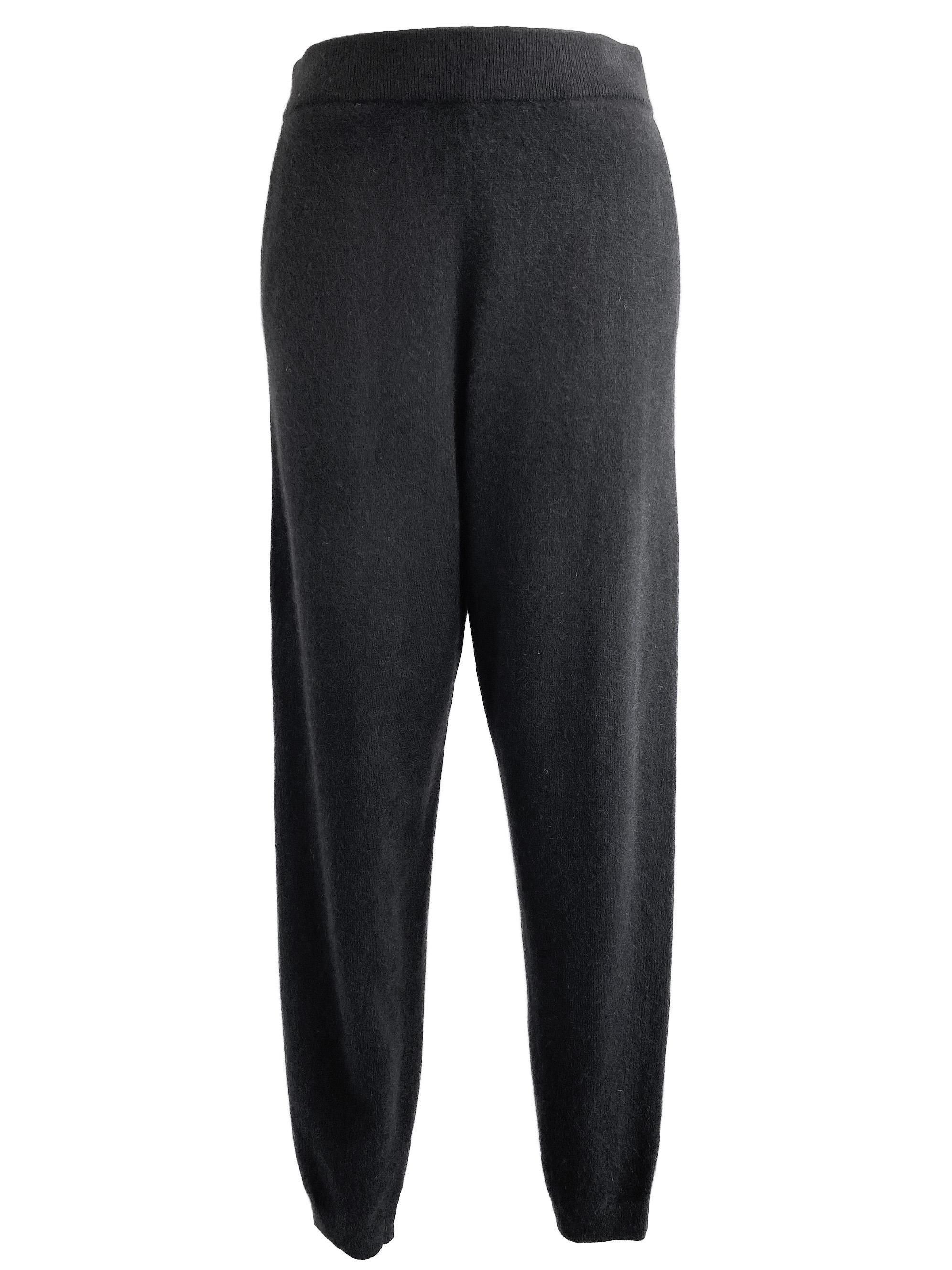値下げ不可★美HYKEハイクKNITTHERMALTRACKPANTS ブラック 値下げ不可☆美HYKEハイクKNITTHERMALTRACKPANTS ブラック