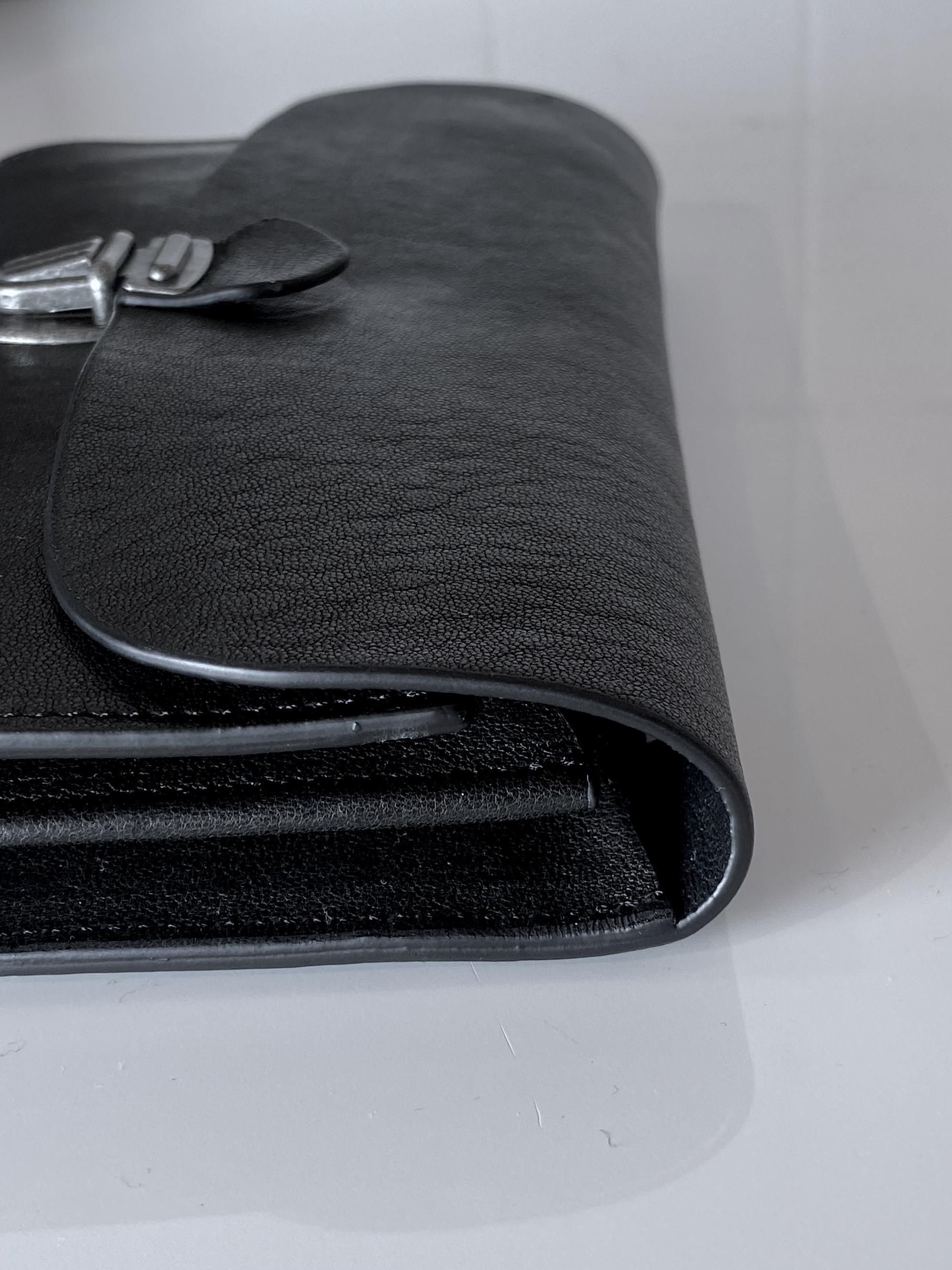 B16535 本人期 アンドゥムルメステール くるみボタン3Bジャケット黒XS B16535 本人期 アンドゥムルメステール くるみボタン3B