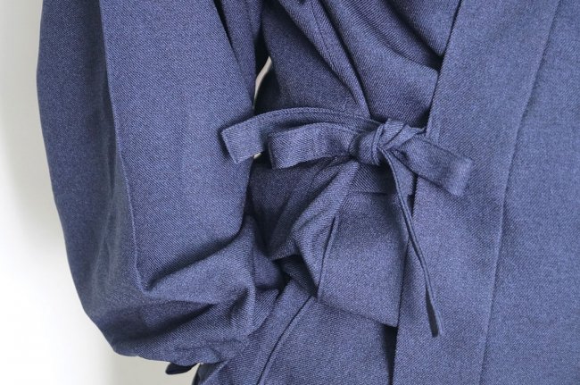作務衣 日本製 ウールライク作務衣 ストレッチ素材 1113 ポリエステル100％ M/L/LL - 作務衣の通販,販売なら専門店職人の技ひめか