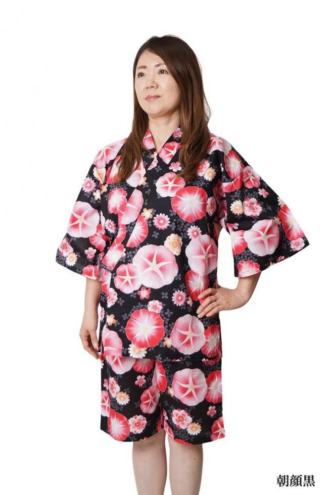 甚平 レディース 女性 綿100％M～L - 作務衣の通販,販売なら