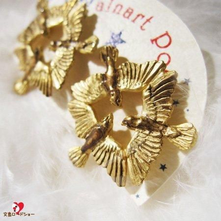 Palnart Pocのスズメのピアス 三羽雀ピアス なら 文鳥ロードショー 全部小鳥 小鳥雑貨とアクセサリー100 の通販セレクトショップ Palnart Pocのスズメのピアス 三羽雀ピアス なら 文鳥ロードショー 全部小鳥 小鳥雑貨とアクセサリー100 の通販セレクトショップ
