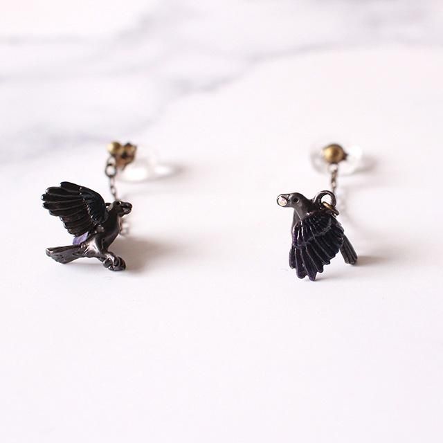 ゆらゆら ソーラー✦トコトコチェブラーシカ✦指人形✦ピンズ✦ピンバッジ　全５点 わえかきや ピンバッジ野鳥① | 鳥さん雑貨店 BIRDEST