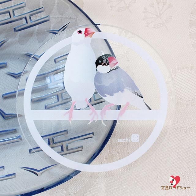 アクリル画 花と白い鳩のモチーフ アクリル画 花と白い鳩のモチーフ