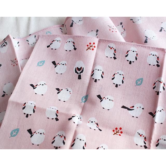 今だけ旧価格!】「てぬぐいのはんかち / ちゃんこいシマエナガ 今だけ旧価格!】「てぬぐいのはんかち / ちゃんこいシマエナガ