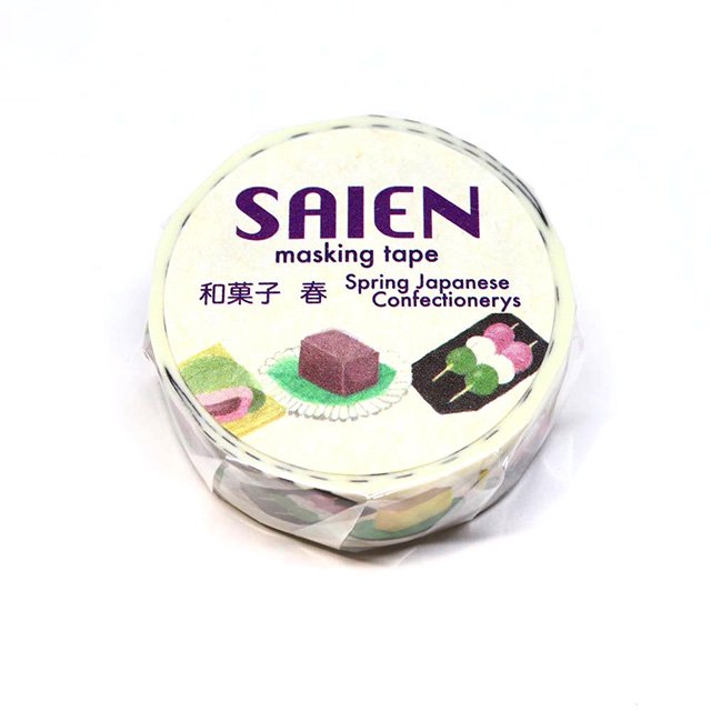 ラス2!】【鳥グッズと一緒に♪】「マスキングテープ / SAIEN / 和菓子