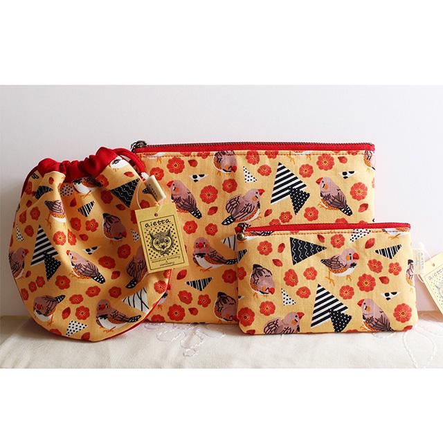 限定品❣️レアパネル ひこうき雲柴犬両面 フラットポーチ