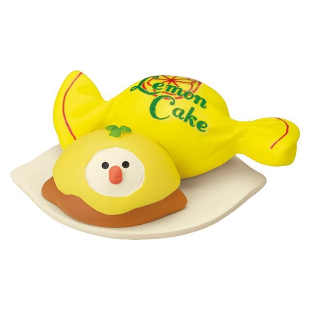文鳥レモンケーキ」文鳥スイーツミニチュア / ふぞろいなレモン