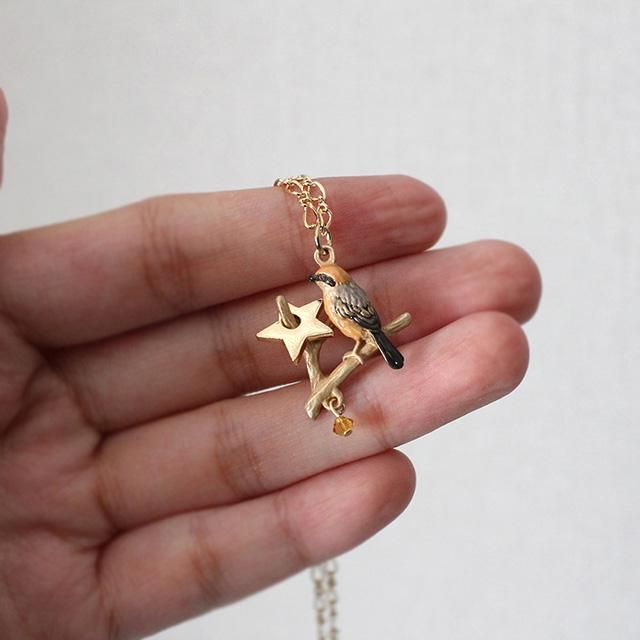 生産終了】「ネックレス / モズの早贄(はやにえ)」Palnart Poc