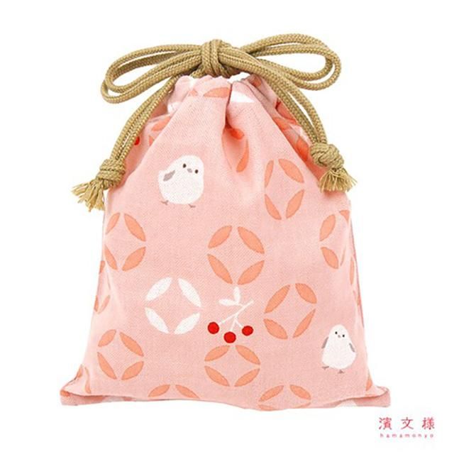 濱文様の「シマエナガ七宝」シマエナガグッズ通販なら - 文鳥
