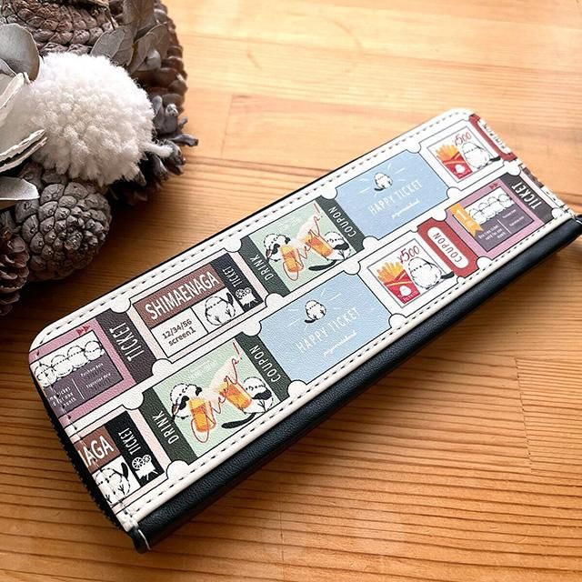 ひまわり様　シマエナガ　ショルダー　ペンケース ひまわり様 シマエナガ ショルダー ペンケース