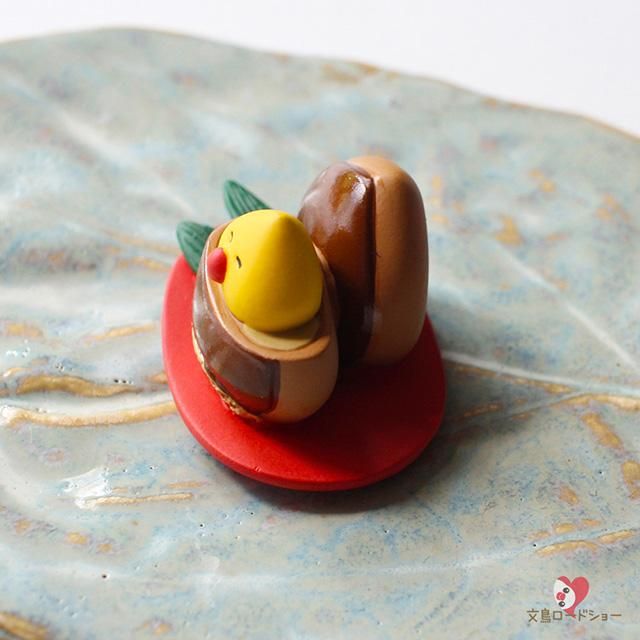 お一人様2点限り】「インコ栗饅頭 / 長野」オカメインコ