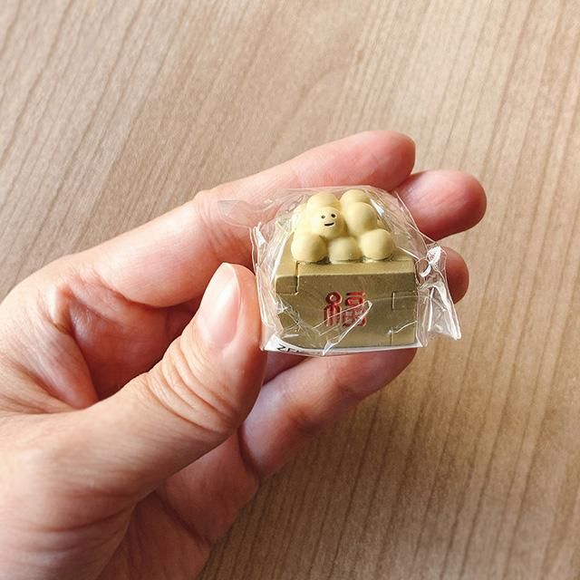 ラス1!】【小鳥グッズと一緒に♪】「福豆」節分ミニチュア / 金マス