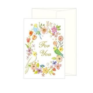 ショップカード アクセサリー台紙 サンキューカード 名刺 No.440