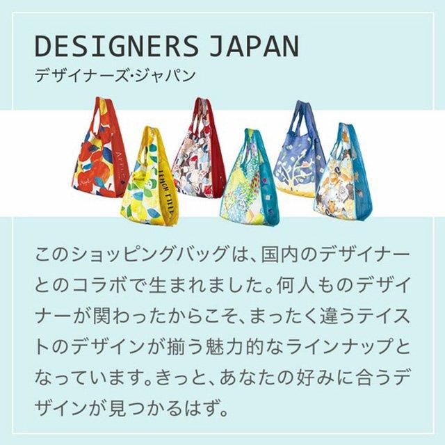 ハンドメイド 鳥舞う軽やかなA4エコバッグ ファッション雑貨