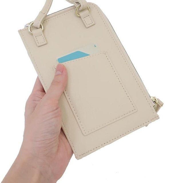 生産終了】「スマホショルダーポーチ / ミリミリ / シマエナガ 生産終了】「スマホショルダーポーチ / ミリミリ / シマエナガ