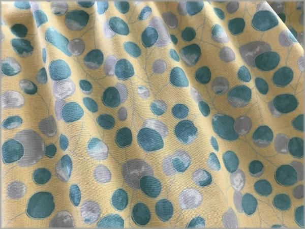 綿麻キャンバス 生地 Le Depart 水彩リーフ 葉模様 Custard Green H2 生地通販 マーブルマーケット 綿麻キャンバス 生地 Le Depart 水彩リーフ 葉模様 Custard Green H2 生地通販 マーブルマーケット