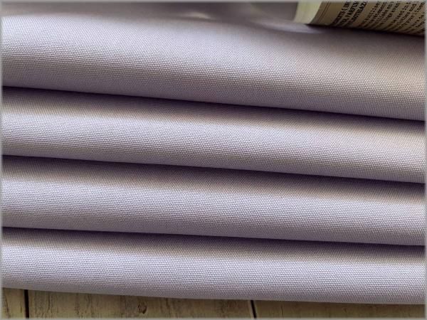 オックス 生地】無地*くすみカラー*purple*灰紫*16C - 生地通販