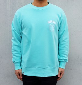 [DUST PROF] Crewneck Sweatshirts (MINT BLUE)