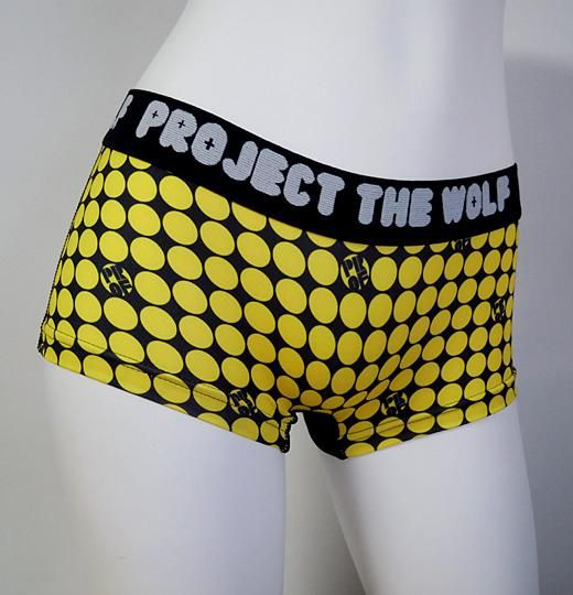 DOT] Boxer pants (YELLOW) /レディース - 【PROJECT the WOLF