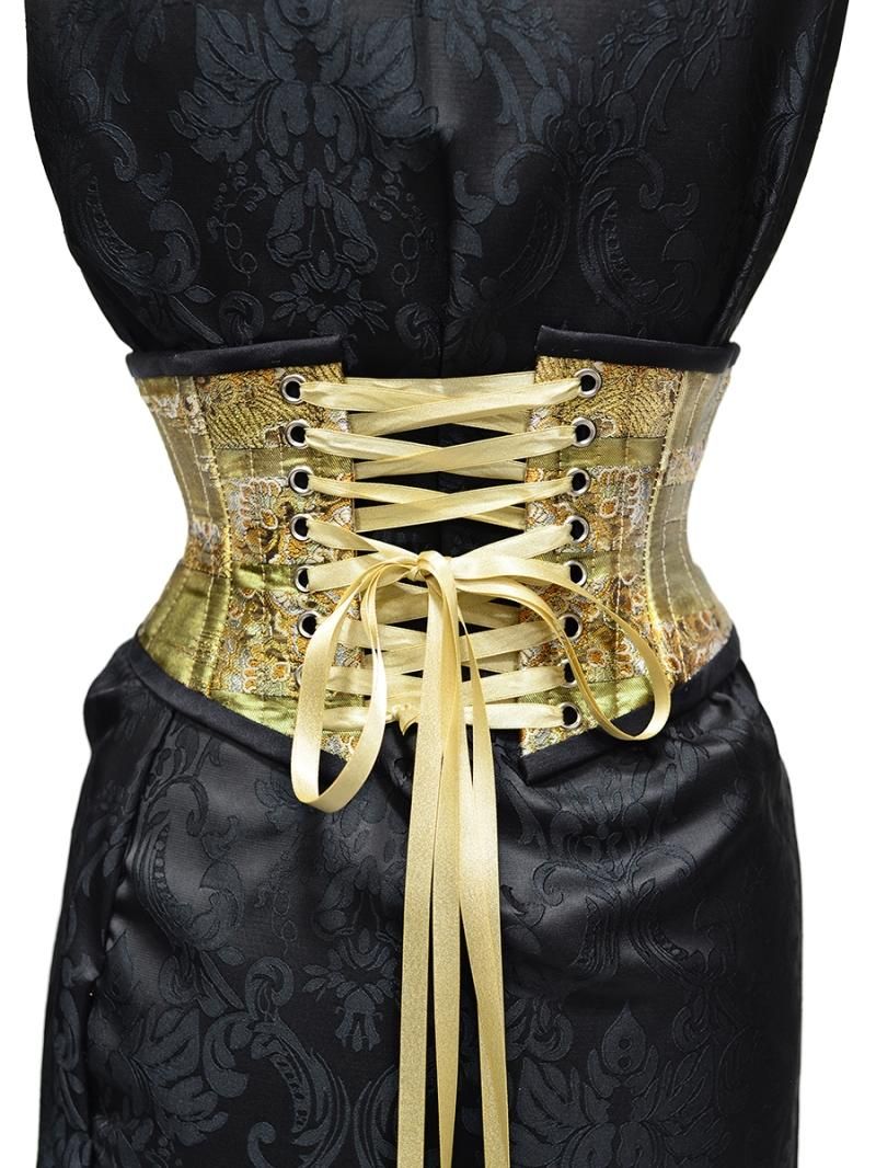 新作半幅帯コルセット（金花曼荼羅） - designbucker