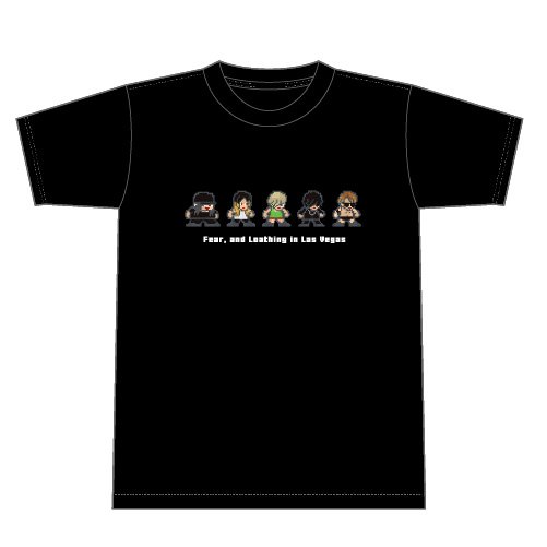 2020 SUMMER Vol.2 8BIT MEMBER TEE (BLACK) - Fear, and Loathing in Las Vegas  Online Store