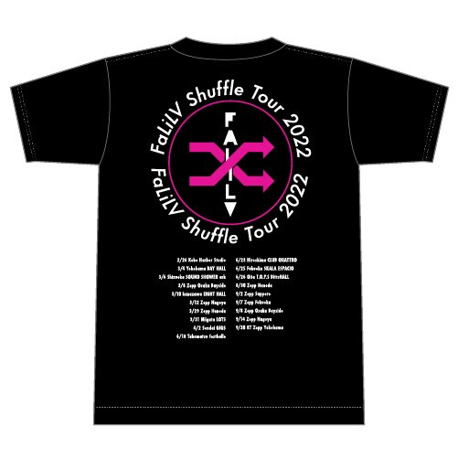 FaLiLV Shuffle Tour 2022 T Shirts (FULL COLOR) - Fear, and Loathing in Las  Vegas Online Store