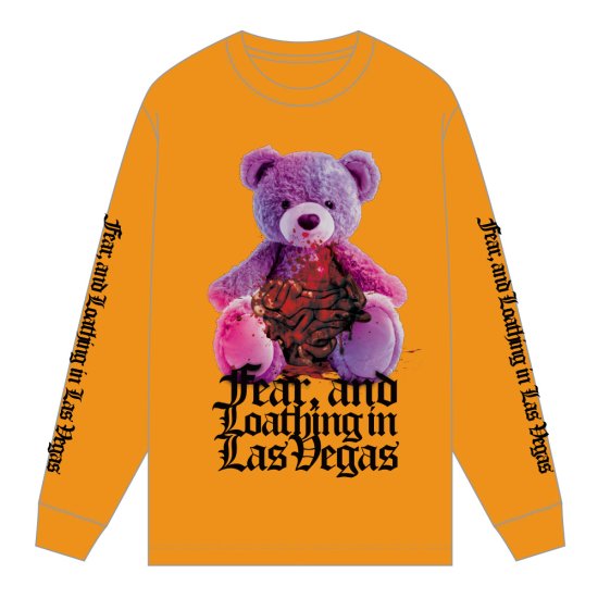 Full Power FaLiLV Tour 2023-2024 Full Color LONGSLEEVE T-SHIRTS〈A〉(Orange× Pink) - Fear