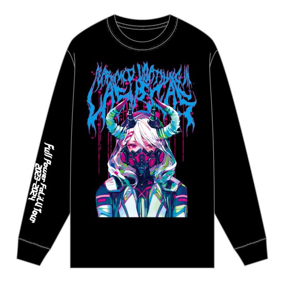 Full Power FaLiLV Tour 2023-2024 Full Color LONGSLEEVE T-SHIRTS〈B〉(Black) -  Fear, and Loathing in Las Vegas Online Store