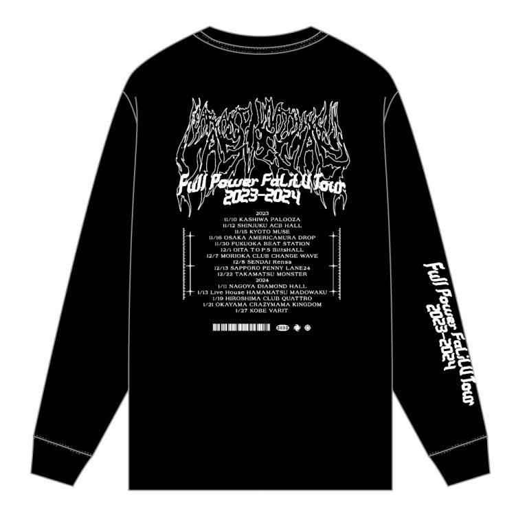 Full Power FaLiLV Tour 2023-2024 Full Color LONGSLEEVE T-SHIRTS〈B