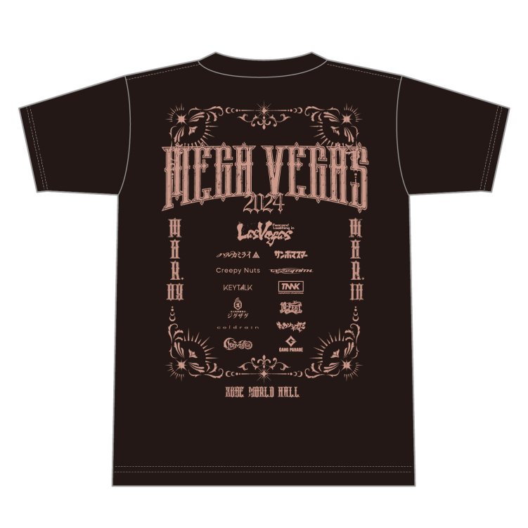 少し豊富な贈り物 MEGAVEGAS メガベガス Mサイズ 2023 Tシャツ 