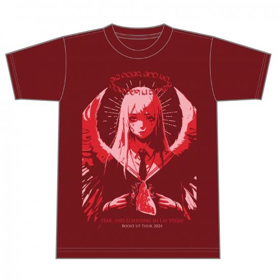 Boost Up Tour 2024 T-Shirts〈A〉(CARDINAL RED) - Fear, and