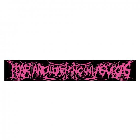 Boost Up Tour 2024 Muffler Towel (BLACK × PINK) - Fear, and