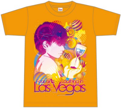 Just Awake T-shirts (orange) - Fear, and Loathing in Las Vegas