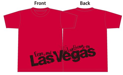 ロゴ T Shirts Red Fear And Loathing In Las Vegas Online Store