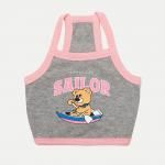 <img class='new_mark_img1' src='https://img.shop-pro.jp/img/new/icons13.gif' style='border:none;display:inline;margin:0px;padding:0px;width:auto;' />andblankSAILOR JOY BEAR CROP TOPGRAY