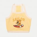 <img class='new_mark_img1' src='https://img.shop-pro.jp/img/new/icons13.gif' style='border:none;display:inline;margin:0px;padding:0px;width:auto;' />andblankSAILOR JOY BEAR CROP TOPYELLOW