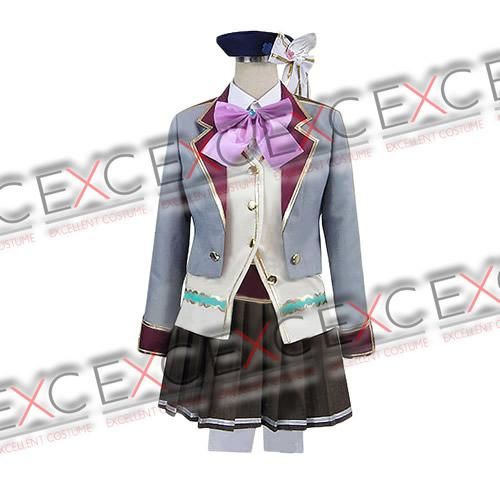 白猫プロジェクト エクセリア 私立茶熊学園制服 風 コスプレ衣装 白猫プロジェクト エクセリア 私立茶熊学園制服 風 コスプレ衣装