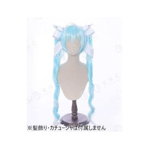 雪ミク2019 コスプレ衣装一式 ウィッグ付き 初音ミク VOCALOID 雪初音ミク2019 コスプレ衣装