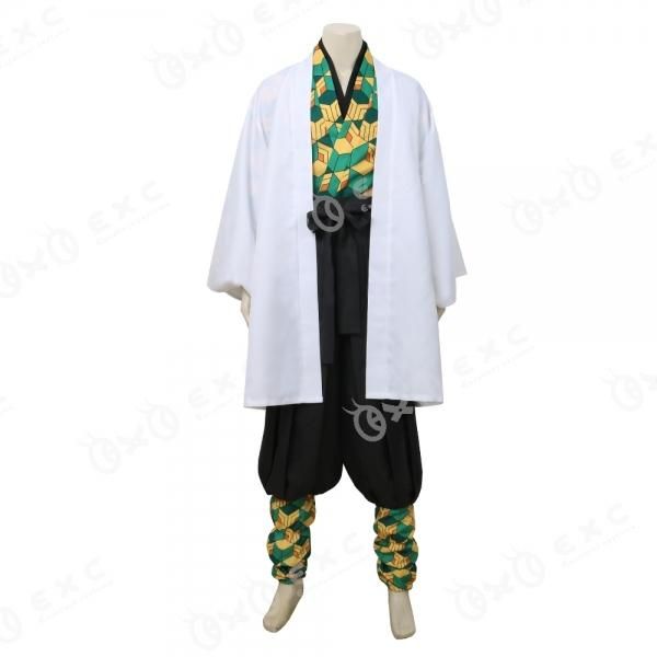 錆兎（さびと） コスプレ衣装 S 高品質 鬼滅の刃 錆兎（さびと） 風 コスプレ衣装