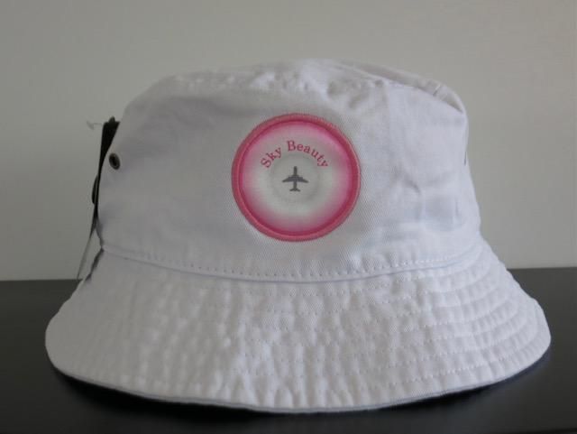 CAP.HAT(キャプテンハット) バケットハット:ピンクマーク