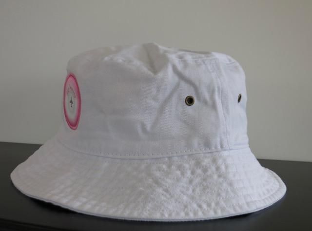 CAP.HAT(キャプテンハット) バケットハット:ピンクマーク