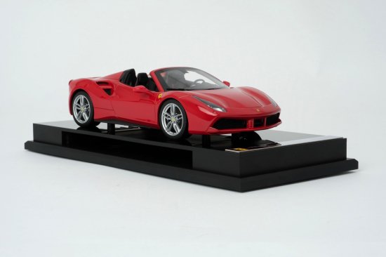 Amalgam Collection アマルガム・コレクション 1:18 2016年モデル フェラーリ 488 Spider Rosso Corsa  レッド - Amalgam Collection 専門店 ディー・ティー・ダブリュー